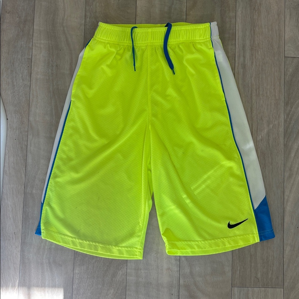 Nike Bright Yellow Sports Shorts